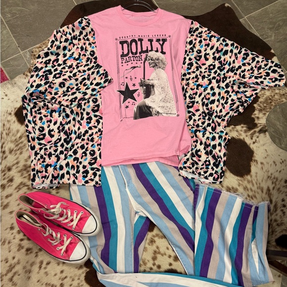 Tops - Upcycled Handmade OOAK Dolly Kimono